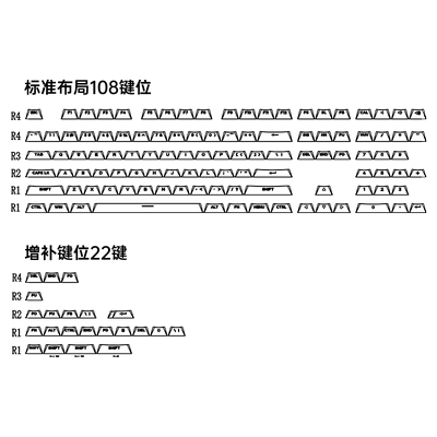 LEOBOG侧刻透光键帽原厂高度