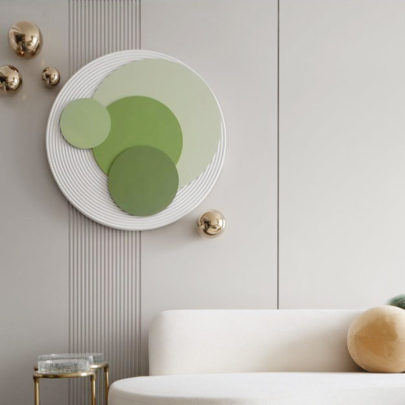 沙发背景墙装饰画轻奢高级感客厅亚克力软装挂画5d立体壁画组合3D