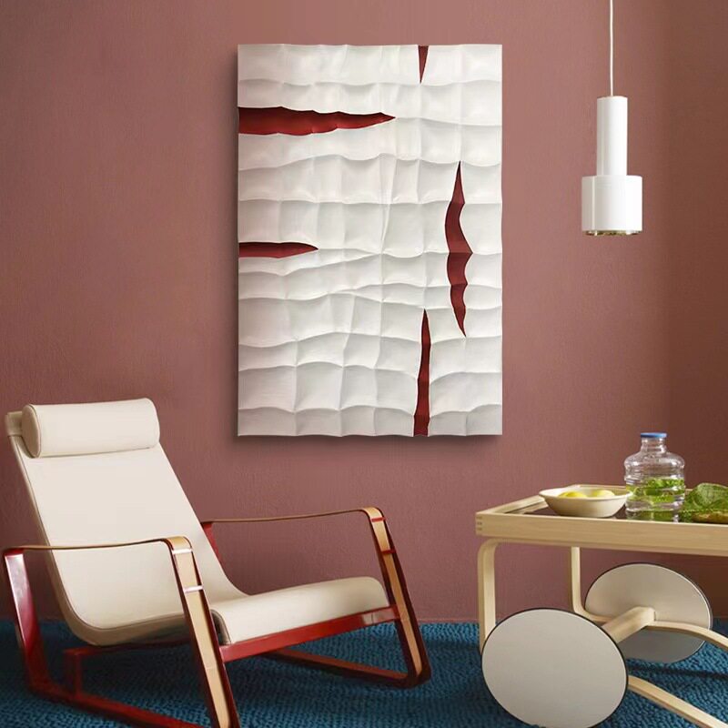 简约现代玄关画立体浮雕客厅沙发背景墙砂岩装饰画创意3D木雕挂画