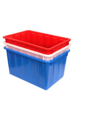 300L塑料水箱 养龟箱 养鱼箱 870*653*615白色塑料水箱 服装周转