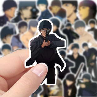 赤井秀一安室透名侦探柯南防水贴纸diy手账素材动漫周边人物装饰