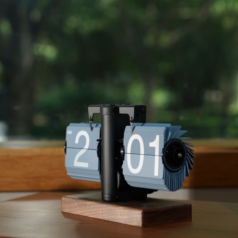 网红同款翻页时钟高颜值