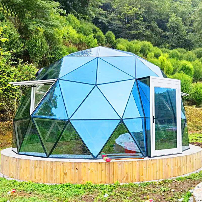 透明玻璃房隔热保温户外新款钢化玻璃球形酒店星空帐篷民宿