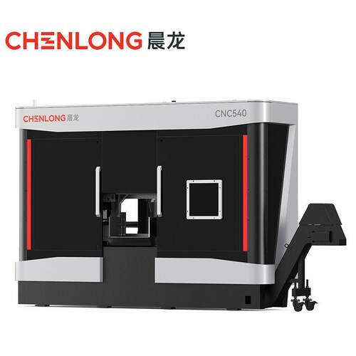 锯床CNC540全封闭数控智能效伺服进给送料机床卧式带锯床