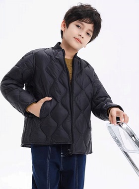 鹅小宝特价清仓童装95鹅绒儿童轻薄羽绒服男女童洋气内胆学生外套
