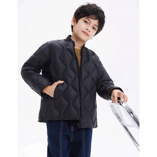 鹅小宝轻薄男女童外穿轻薄羽绒服