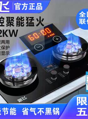 燃气灶双灶家用煤气灶嵌入式天然气灶台式液化气灶猛火炉具款