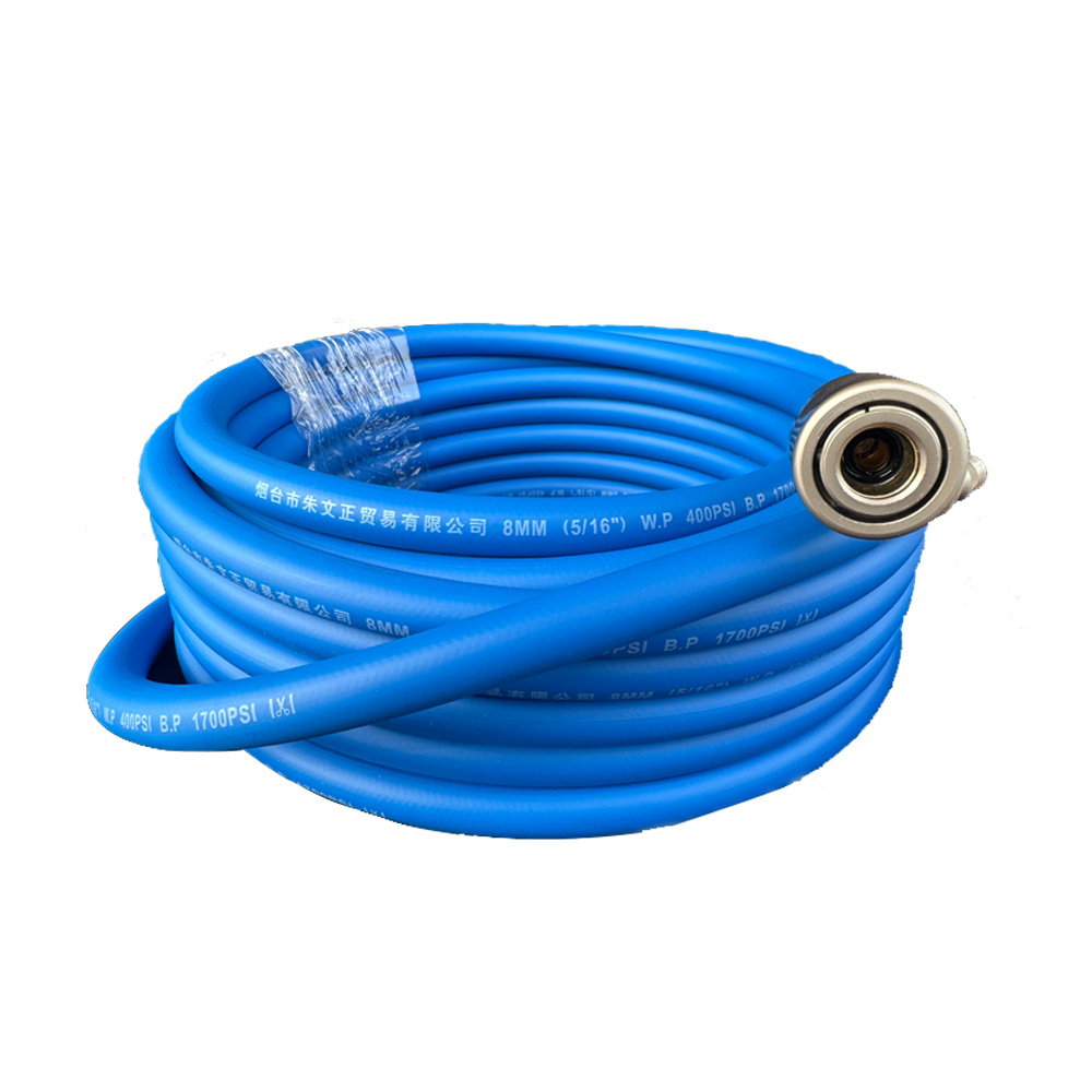 汽车喷漆空气软管 13米长全编烤漆房专用气管耐高温防爆空气软管