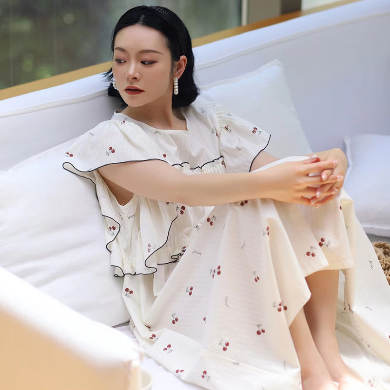维安花密2025新款睡衣女春秋款