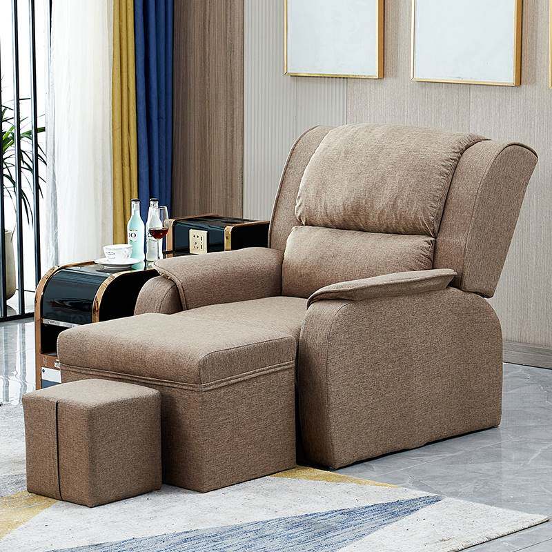 桑拿洗浴足浴床足疗沙发电动美甲美睫按摩可躺椅子修脚洗脚美足椅