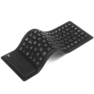 品怡蓝牙无线TPU硅胶软键盘折叠充电易携带键盘办公游戏键盘蓝牙