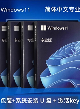 win11/10专业版64位u盘系统装机电脑批发中英日文繁体简包工作站