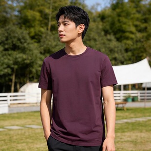 棉质春夏休闲运动上衣 2026新款 蕉下男士 透气T恤CT006户外圆领短袖