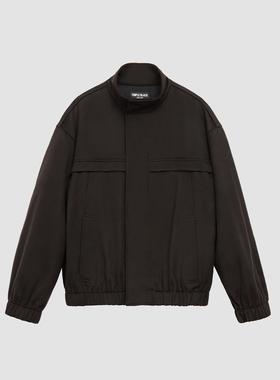 3BLK 嵿奢意产LP暴风雨Storm System®防水羊毛高领夹克