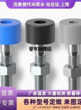 UNAHH3/4/5/6-10/15/20/25/30/40/50防撞螺杆xTDC62聚氨酯止动螺