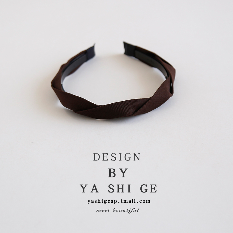 ins韩国简约螺旋发箍网红百搭头箍洗脸外出发卡小清新头饰发饰女