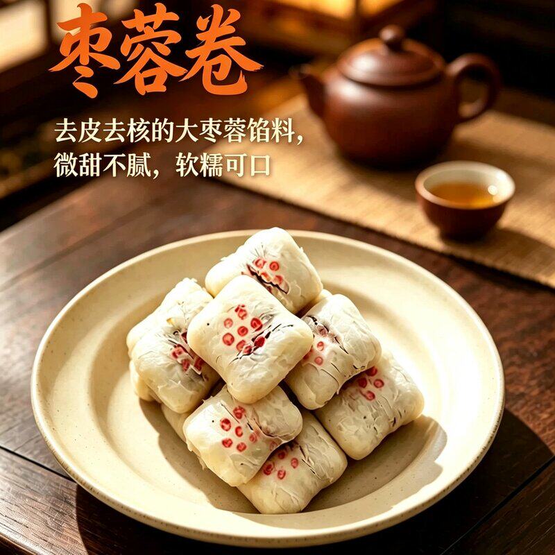 常各庄老安专属白皮酥卷一碰酥掉渣