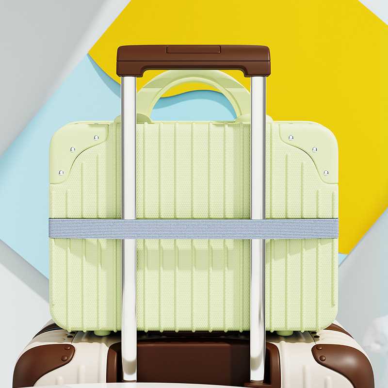 化妆箱迷你化妆箱手提箱子收纳旅行行李箱化妆包女小型轻便收纳箱