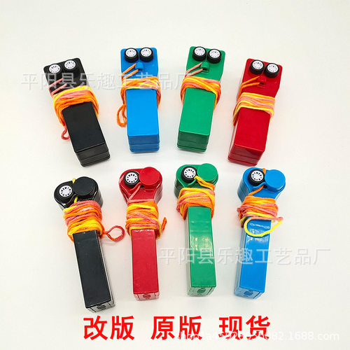 跨境ZipString绳子推进器手持运动趣味电动玩具解压绳子发射器