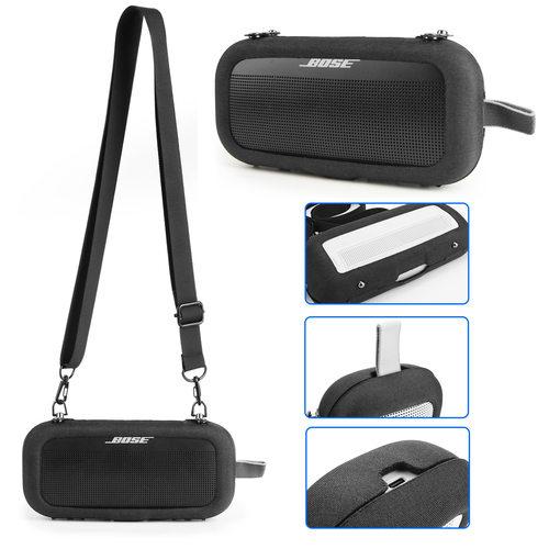 适用Bose SoundLink Flex1-2代音箱保护套 博士音响EVA肩带外壳套