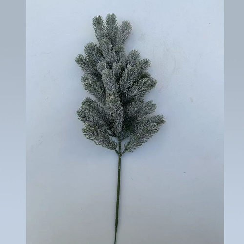 亚马逊仿真植物柳杉带雪绿植树松枝圣诞树带雪装饰工程造景