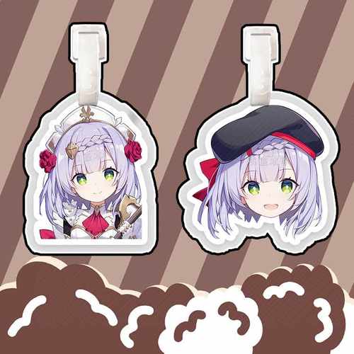 原神诺艾尔行李箱行李牌书包挂件挂链挂饰挂牌吊牌周边抖音同款