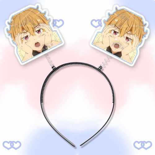 free男子游泳部橘真琴七濑遥立体弹簧发箍头箍发夹演唱会同款周边