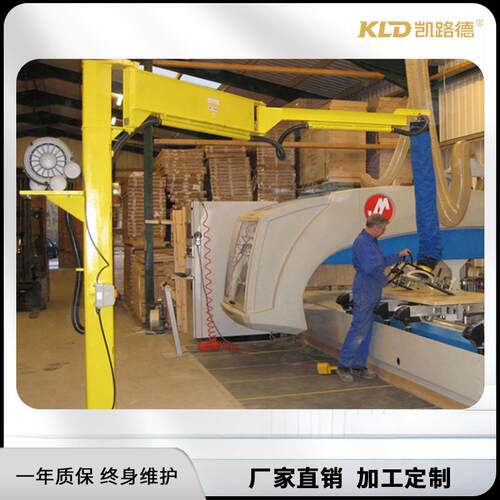 折臂式起重OUO机固定式应车间工位叠吊家厂供智能提升机手动式折
