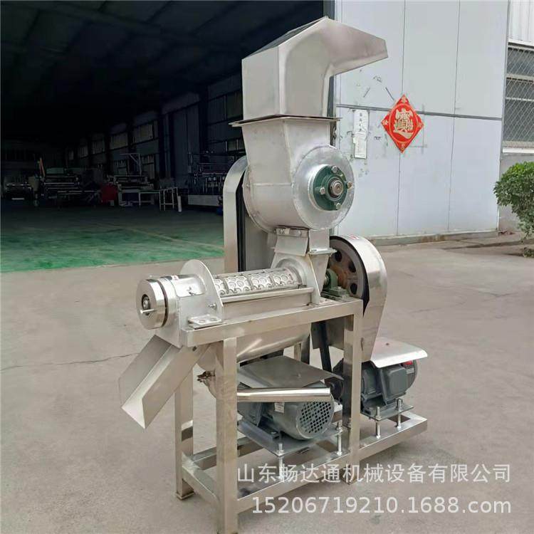 大型生姜破碎榨汁机 西芹芹菜螺旋脱汁机 不锈钢土豆火龙果打泥机