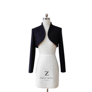 E系列—定制—古典浪漫—爱的绽放—衣橱挚爱披肩式外套  2305019