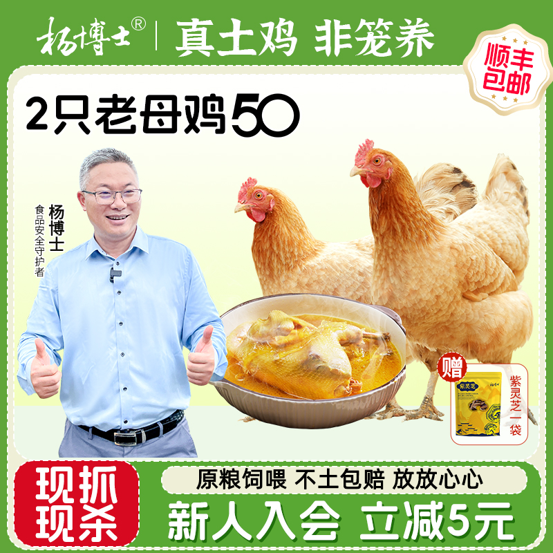 杨博士皖南农家散养土鸡