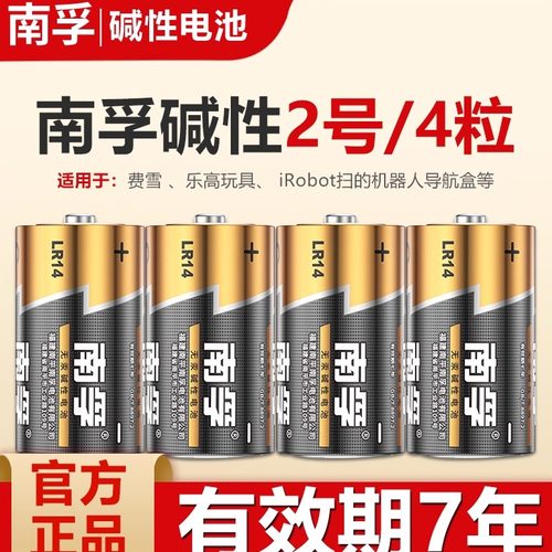 南孚2号碱性C型电池电筒燃气灶