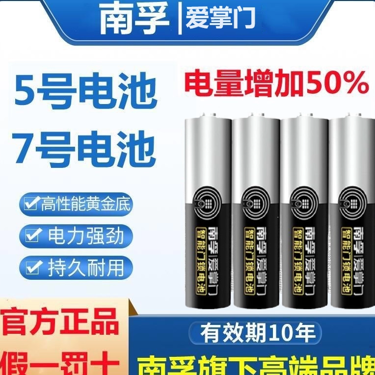 南孚大容量碱性升级款电池
