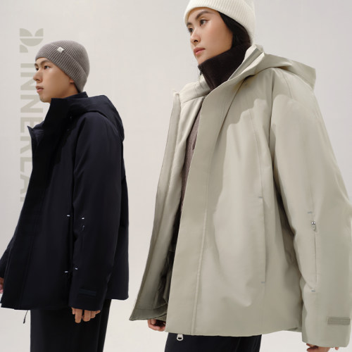 INNERLAND户外三防轻盈羽绒服