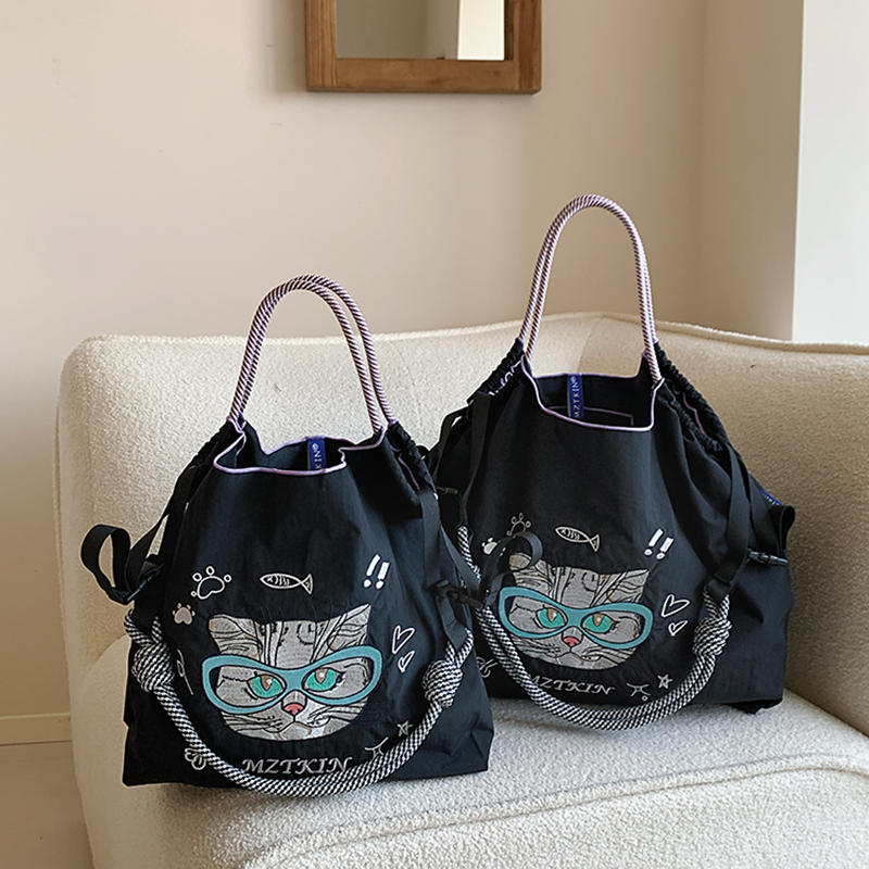 时尚百搭托特包环保帆布袋