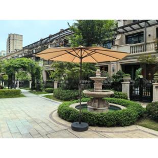 户外遮阳伞太阳伞大伞户外伞摆摊伞折叠沙滩伞保安岗亭室外庭院伞