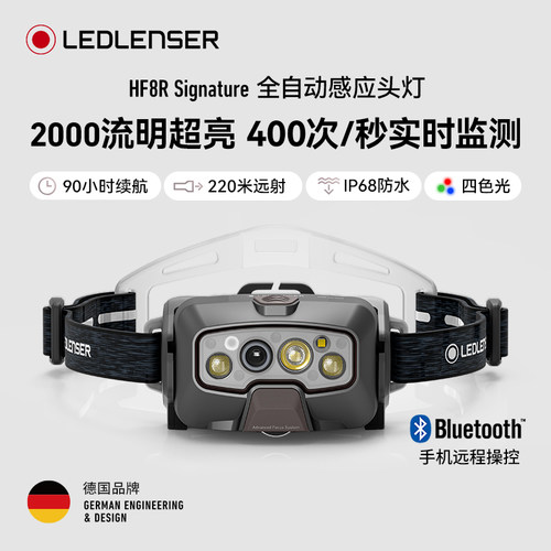 莱德雷神HF8Rsig全自动调光头灯