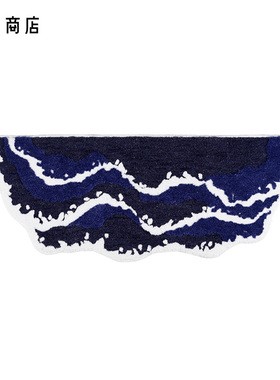 RADICAL EYE 落地可爱 NIGHT SEA 夜海超闪银线地毯地垫