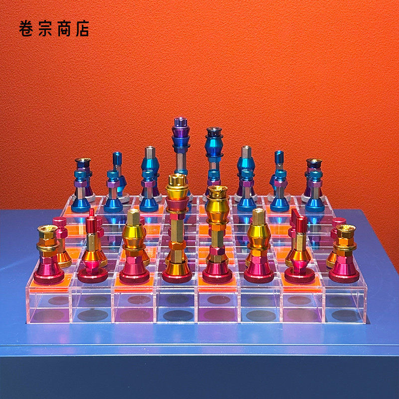 卷宗商店 | SUPA RARE Supa Usual 多彩国际象棋套装摆件礼物
