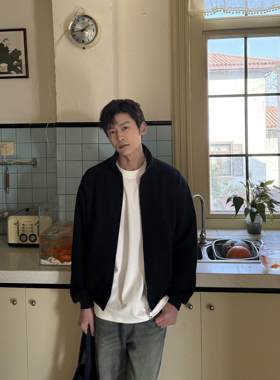 马克斯星球韩系简约休闲立领卫衣