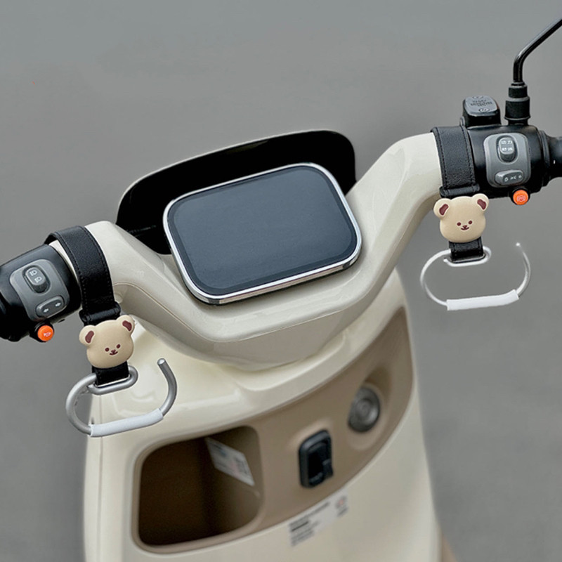 电动车挂钩前置通用电瓶车挂包加长置物神器电车装饰摩托车把手