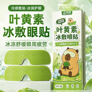 叶黄素冰敷眼贴降眼压舒缓眼睛疲劳清凉解暑眼睛消暑降温冰凉眼贴
