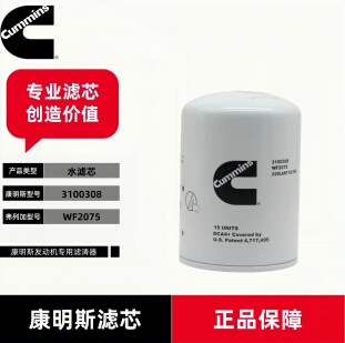 康明斯WF2075发动机水滤芯NT855K19发电机组G7滤清器3100308