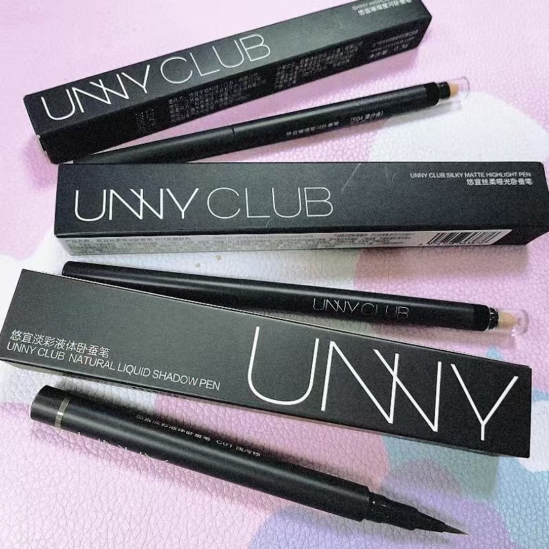 unny悠宜淡彩液体卧蚕笔眼线液眼睑下至哑光柔粉棕顺滑持妆防晕染,彩妆/香水/美妆工具,卧蚕笔,淘宝优惠券,粉丝福利购,淘宝优惠卷