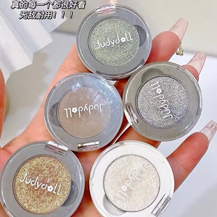 juduo橘朵单色眼影细闪珠光牛郎爆闪防水亮片新款g01大地色g02