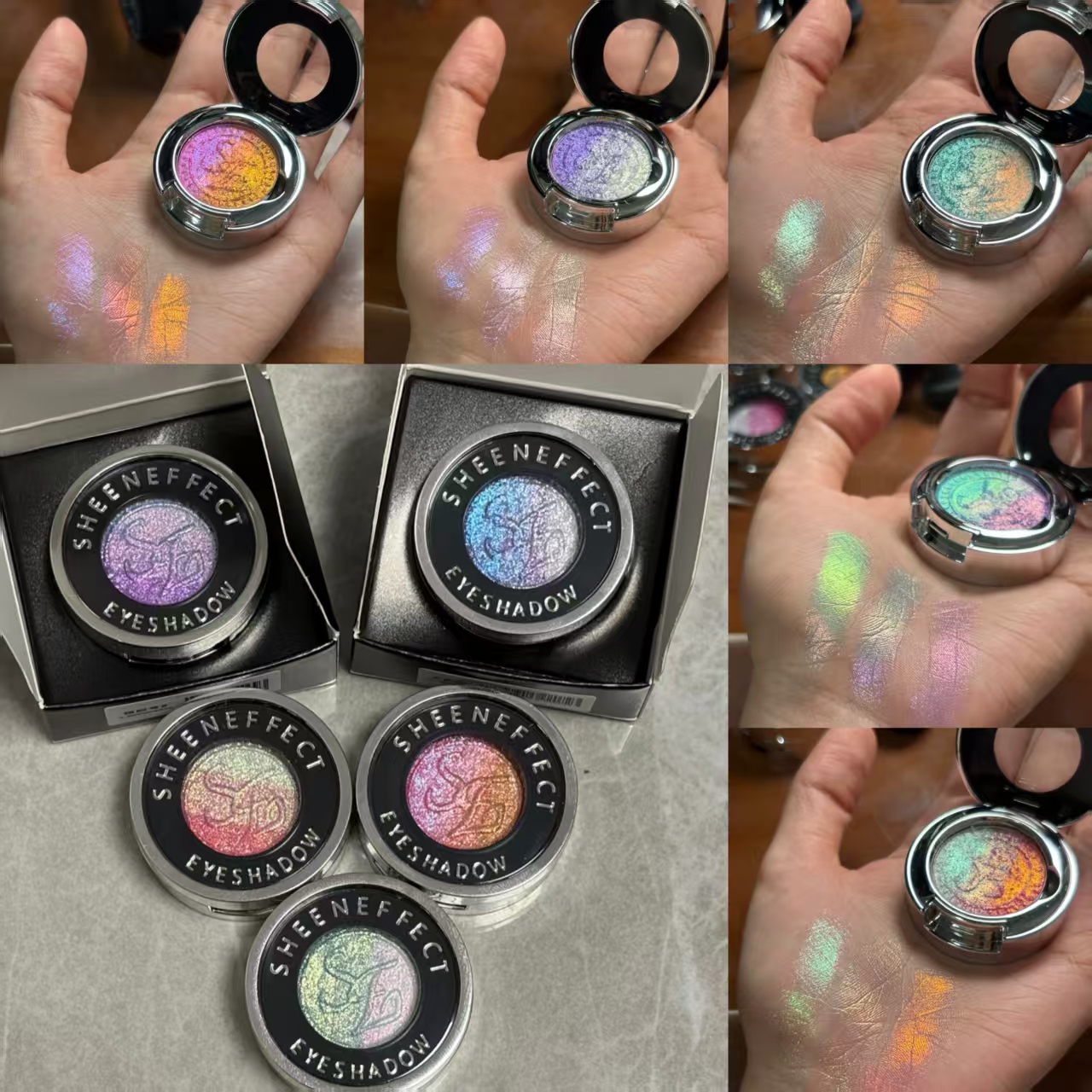 巽菲特变色龙渐变单眼影高光卧蚕