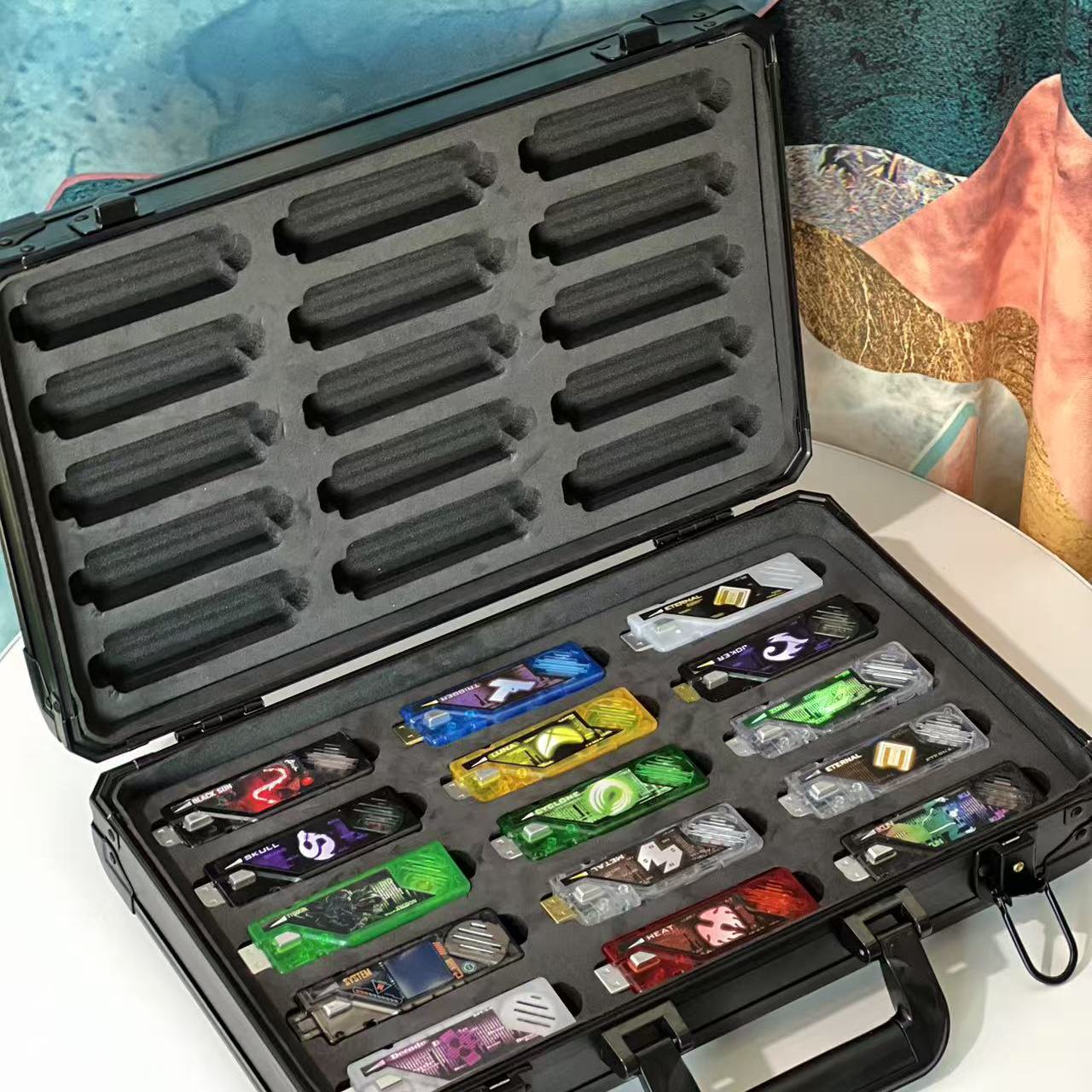 国产假面骑仕W记忆体收纳箱