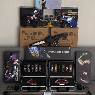 假面骑仕W收纳箱迷失双骑凹槽永恒之刃联动记忆体颅骨扳机枪套餐