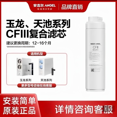 原装正品安吉尔净水器天池/玉龙Pro1200G/1000原装CFlll复合滤芯
