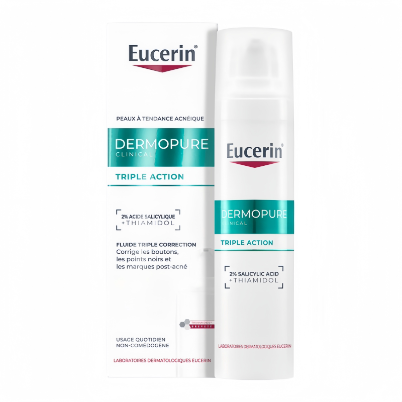 新旧包装随机发 Eucerin优色林三效精华40ml 水杨酸控油去痘痘印图片